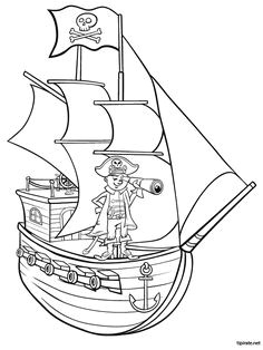 Coloriage Bateaux A Imprimer Gratuit 32 Meilleures Images Du Tableau Coloriage Bateau