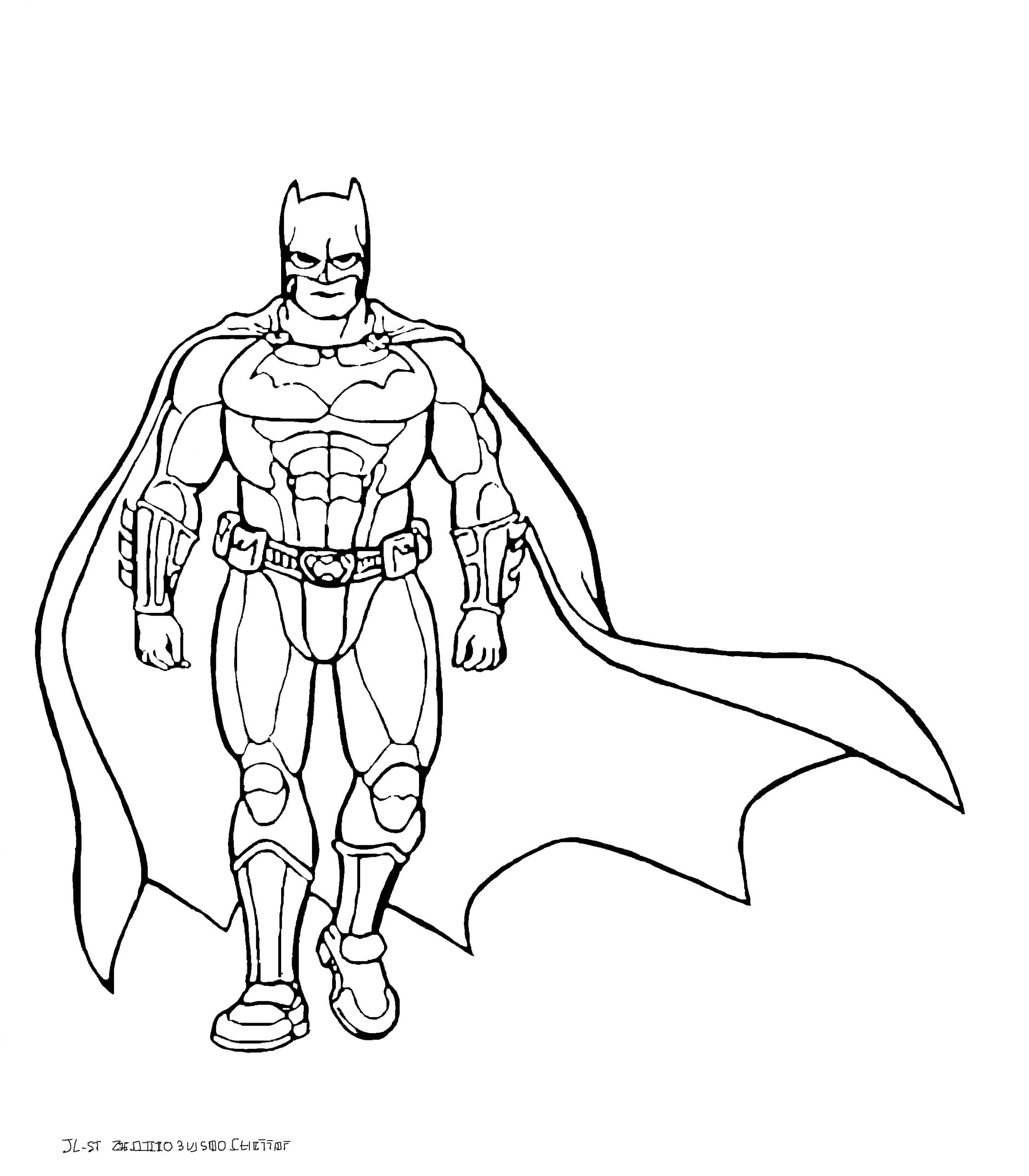 Coloriage Batman A Imprimer Gratuitement 310 Dessins De Coloriage Batman à Imprimer Sur Laguerche