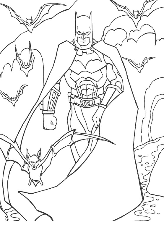 Coloriage Batman A Imprimer Gratuitement 310 Dessins De Coloriage Batman à Imprimer Sur Laguerche