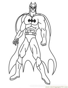 Coloriage Batman A Imprimer Gratuitement Coloriage Batman à Colorier Dessin Gratuit à Imprimer