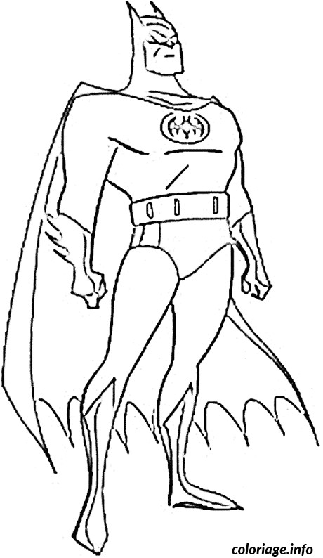 Coloriage Batman A Imprimer Gratuitement Coloriage Batman A Colorier Jecolorie