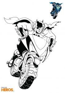 Coloriage Batman A Imprimer Gratuitement Coloriages Batman Gratuits Sur Le Blog De tous Les Héros