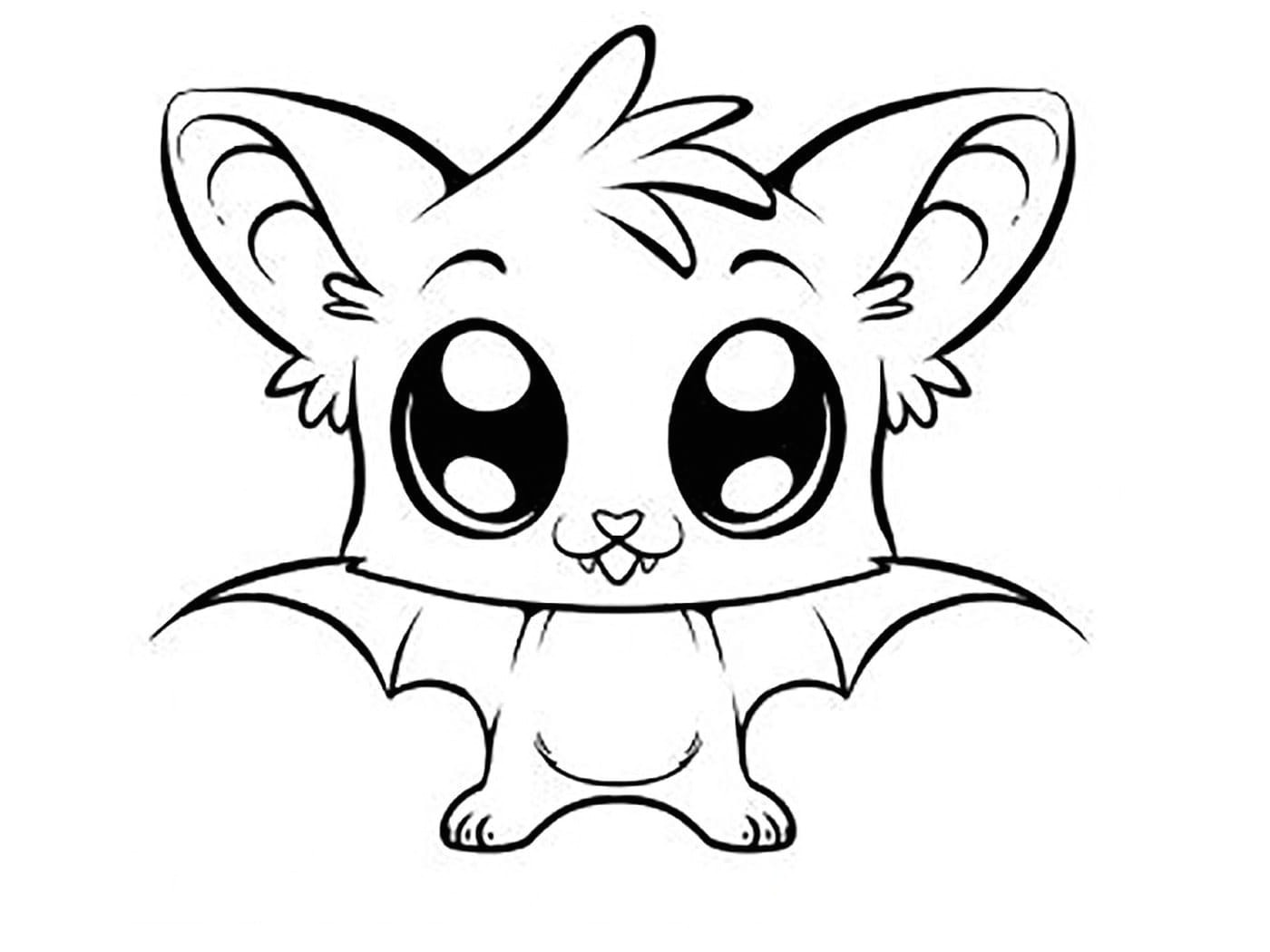 Coloriage Bebe Animaux Kawaii Coloriage Kawaii Imprimer Des Caract¨res Inhabituels