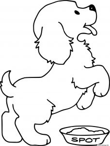 Coloriage Bebe Animaux Kawaii Dessin De Chiot Trop Mignon