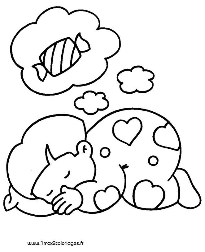 Coloriage Bébé Qui Dort Coloriages Pour Les 3 4 Ans Chut Bébé Dort A Imprimer