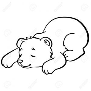 Coloriage Bébé Qui Dort Cute Baby Bear Drawing at Getdrawings