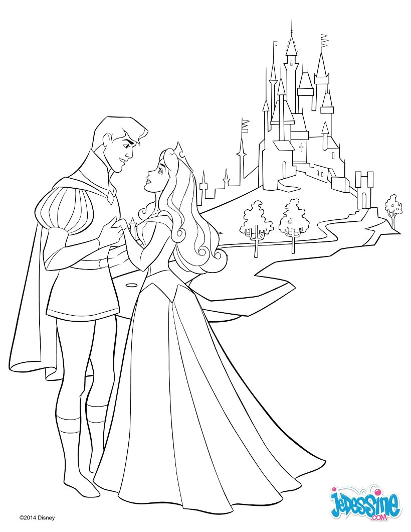 Coloriage Belle Au Bois Coloriage204 Coloriage De La Belle Au Bois Dormant