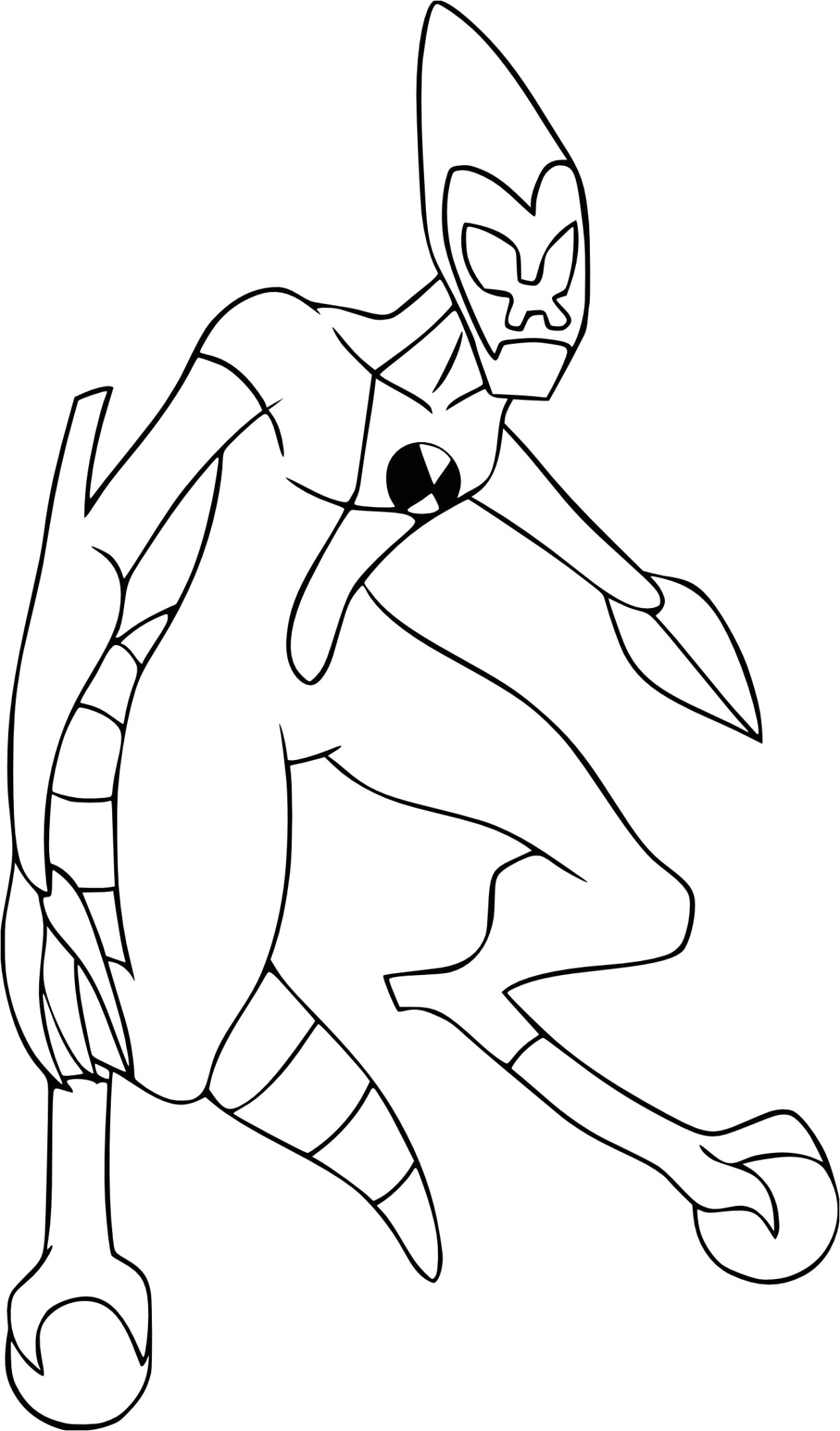 Coloriage Benten à Imprimer Dessins Gratuits À Colorier Coloriage Ben 10 À Imprimer