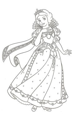 Coloriage Blanche Neige à Imprimer 169 Best Coloriage Disney Images