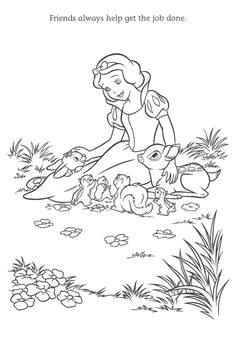 Coloriage Blanche Neige à Imprimer 89 Meilleures Images Du Tableau Disney Blanche Neige