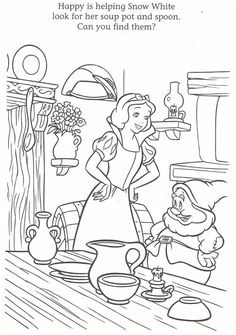 Coloriage Blanche Neige à Imprimer 89 Meilleures Images Du Tableau Disney Blanche Neige