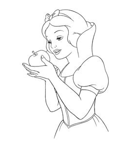 Coloriage Blanche Neige à Imprimer 93 Meilleures Images Du Tableau Coloring