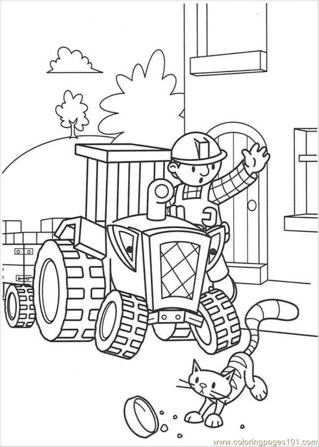 Coloriage Bob Le Bricoleur A Imprimer Free Bob the Builder Coloring Pages Free Download Free Clip