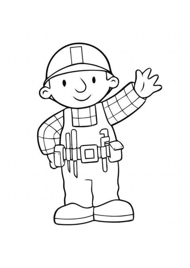 Coloriage Bob Le Bricoleur A Imprimer Free Bob the Builder Coloring Pages Free Download Free Clip
