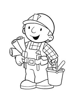 Coloriage Bob Le Bricoleur A Imprimer Les 205 Meilleures Images De Bob the Builder Bob Le