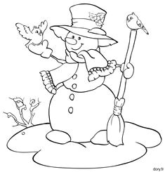 Coloriage Bonhomme De Neige à Imprimer 7 Meilleures Images Du Tableau Dessin Bonhomme De Neige