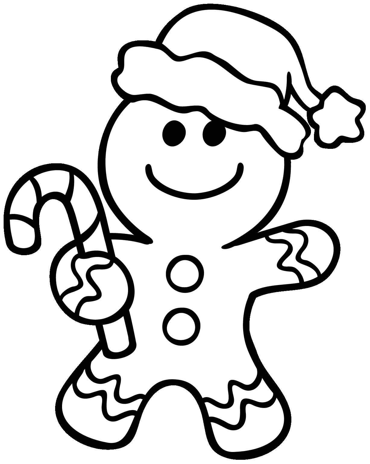 Coloriage Bonhomme Pain D Epice Coloriage Bonhomme De Pain D épices Ps