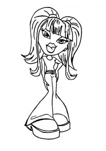 Coloriage Bratz A Imprimer Coloriage Bratz à Imprimer