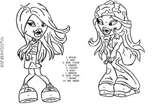 Coloriage Bratz A Imprimer Coloriage Coloriage Magique Bratz Gratuit Stars