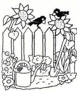 Coloriage Cabane De Jardin Coloriages Au Jardin