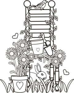 Coloriage Cabane De Jardin Nos Jeux De Coloriage Jardin à Imprimer Gratuit Page 3 Of 3
