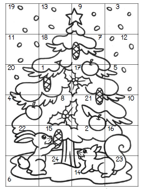 Coloriage Calendrier De L Avent Calendrier De L Avent à Colorier Coloriage Calendrier De L Avent Calendrier De L Avent à Colorier