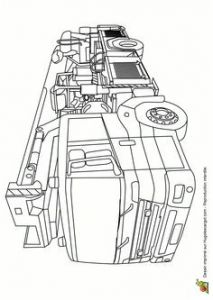 Coloriage Camion Avec Remorque Les 9 Meilleures Images De Coloriages Camions