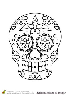 Coloriage Canne à Sucre Les 28 Meilleures Images De Coloriage Tªte De Mort