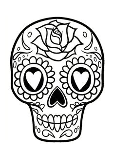 Coloriage Canne à Sucre Les 28 Meilleures Images De Coloriage Tªte De Mort