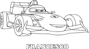Coloriage Cars Francesco A Imprimer Coloriage Cars Francesco à Imprimer