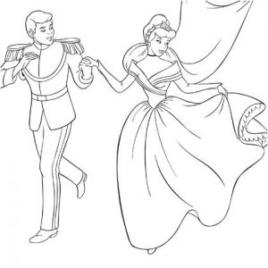Coloriage Cendrillon Et son Prince 19 Dessins De Coloriage Cendrillon Et son Prince à Imprimer