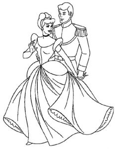 Coloriage Cendrillon Et son Prince 19 Dessins De Coloriage Cendrillon Et son Prince à Imprimer