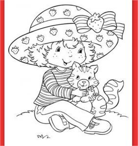 Coloriage Charlotte Aux Fraises à Imprimer Nouveau Coloriage Charlotte Au Fraise A Imprimer Gratuit