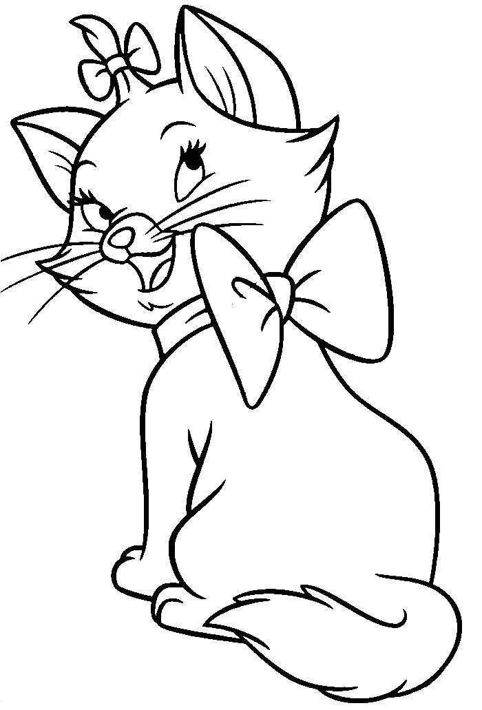 Coloriage Chat A Imprimer Aristochats Disney 11 Coloriage Les Aristochats