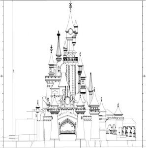 Coloriage Chateau Belle Au Bois Dormant A Imprimer Coloriage à Imprimer Personnages Célèbres Walt Disney