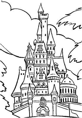 Coloriage Chateau De Disney Avis Coloriage Chateau Princesse Disney 【 Test 2019 】