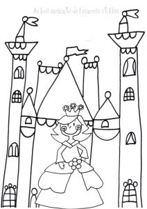 Coloriage Chateau De Princesse A Imprimer 19 Dessins De Coloriage Chateau Princesse à Imprimer