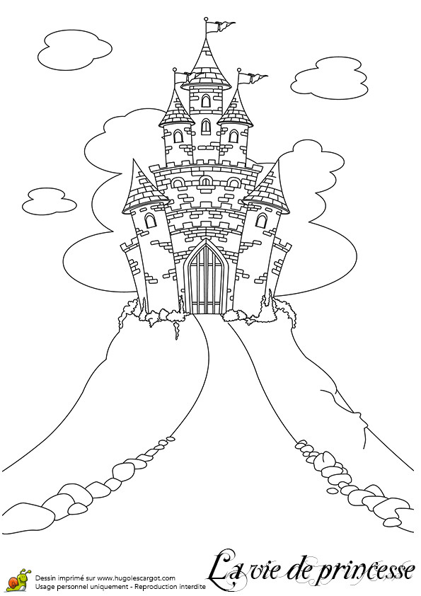 Coloriage Château De Princesse Coloriage Chateau De Princesse Page 3 Sur 20 Sur