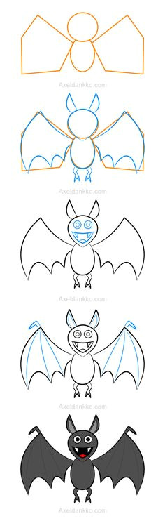 Coloriage Chauve souris Maternelle Les 41 Meilleures Images De Chauve souris