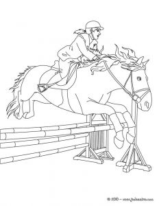Coloriage Cheval Qui Saute Best Coloriage De Cheval Qui Saute at Supercoloriage