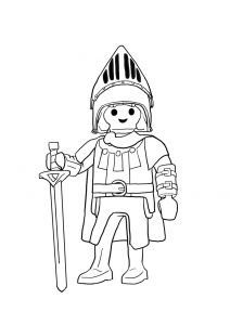 Coloriage Chevalier Playmobil A Imprimer Les Chevaliers Playmobil Coloriage Playmobil Knights Le