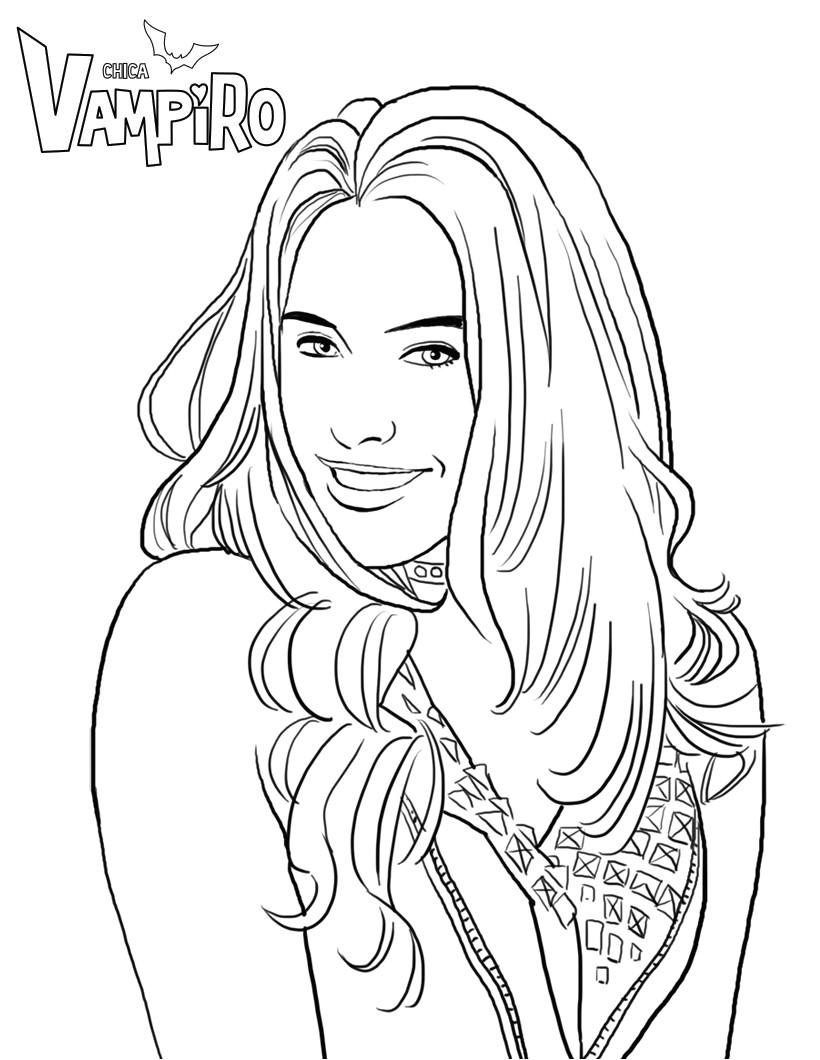 Coloriage Chica Vampiro Daisy Et Max Coloriage De Chica Vampiro Daisy Et Max Chica Vampiro