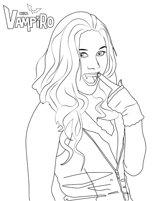 Coloriage Chica Vampiro Mirco Chica Vampiro Coloriage Daisy Chica Vampiro