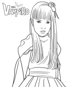 Coloriage Chica Vampiro Mirco Chica Vampiro Coloriage Juliette Vladimoff De Chica Vampiro