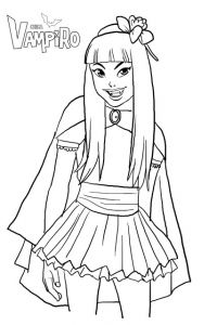 Coloriage Chica Vampiro Mirco Chica Vampiro