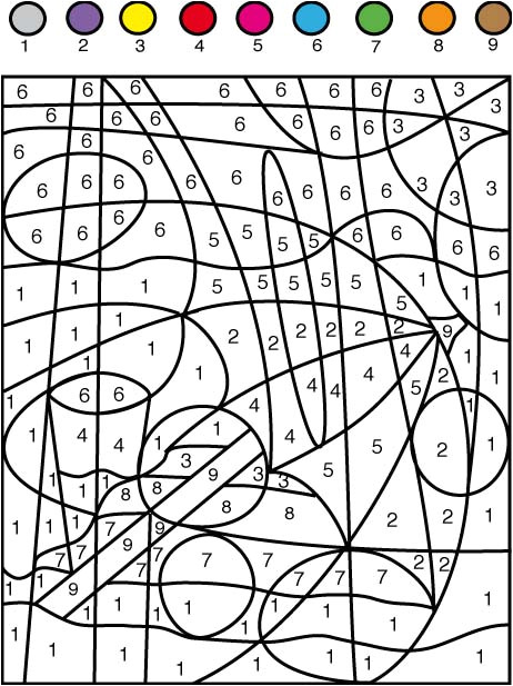 Coloriage Chiffres à Imprimer Gratuit Coloriage Avec Des Chiffres à Imprimer