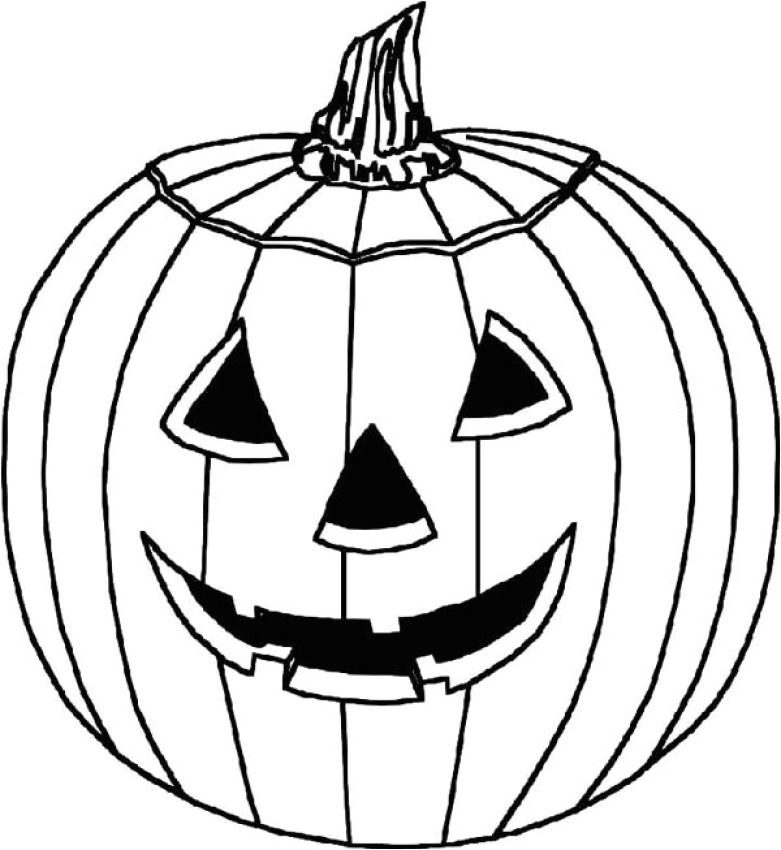Coloriage Citrouille A Imprimer Coloriages Coloriage D Une Citrouille Fr Hellokids