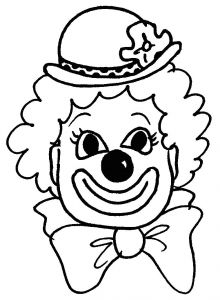 Coloriage Clown à Imprimer Clown 141 Personnages – Coloriages à Imprimer