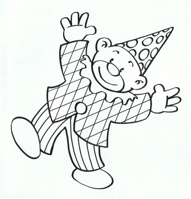 Coloriage Clown à Imprimer Coloriage Clowns 14 Dessin Gratuit à Imprimer