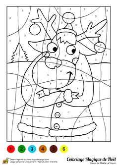 Coloriage Codé Pere Noel Les 40 Meilleures Images De Dessin Pere Noel